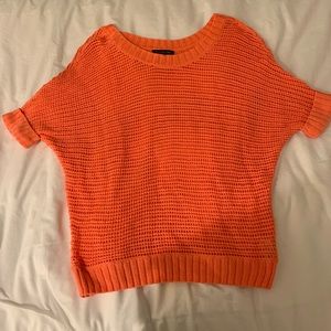 Lightweight Orange American Eagle Sweater
